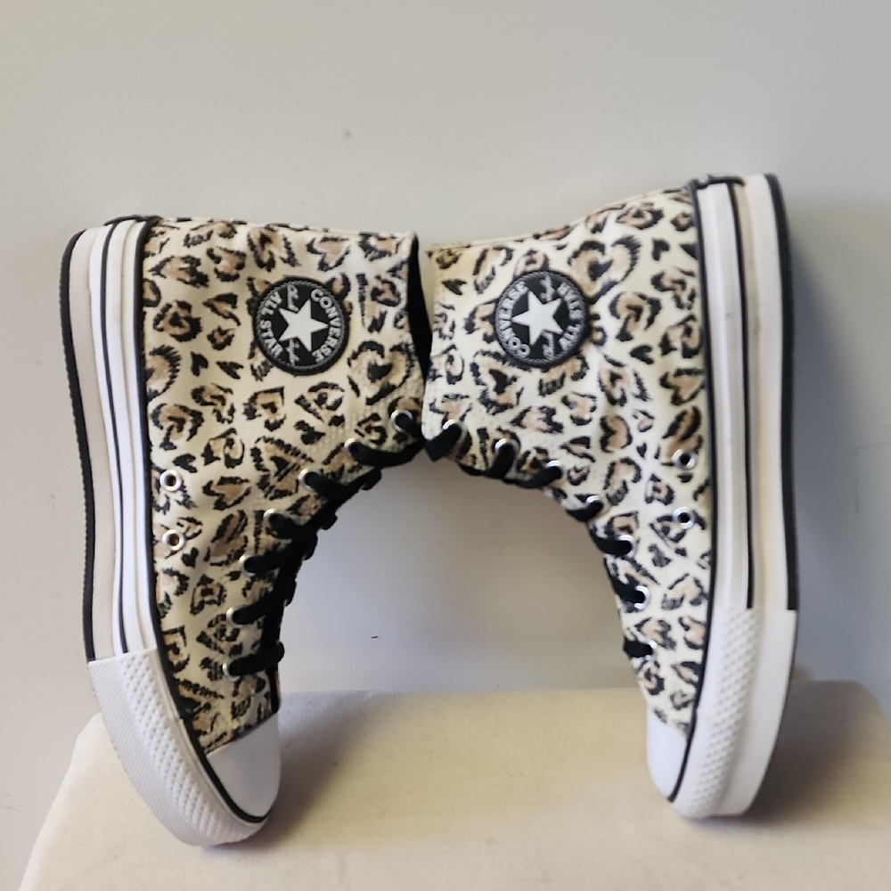 Converse All Star Chuck Taylor, Women's Wild Leopard High-Tops.☆❤️☆ - Picture 8 of 14